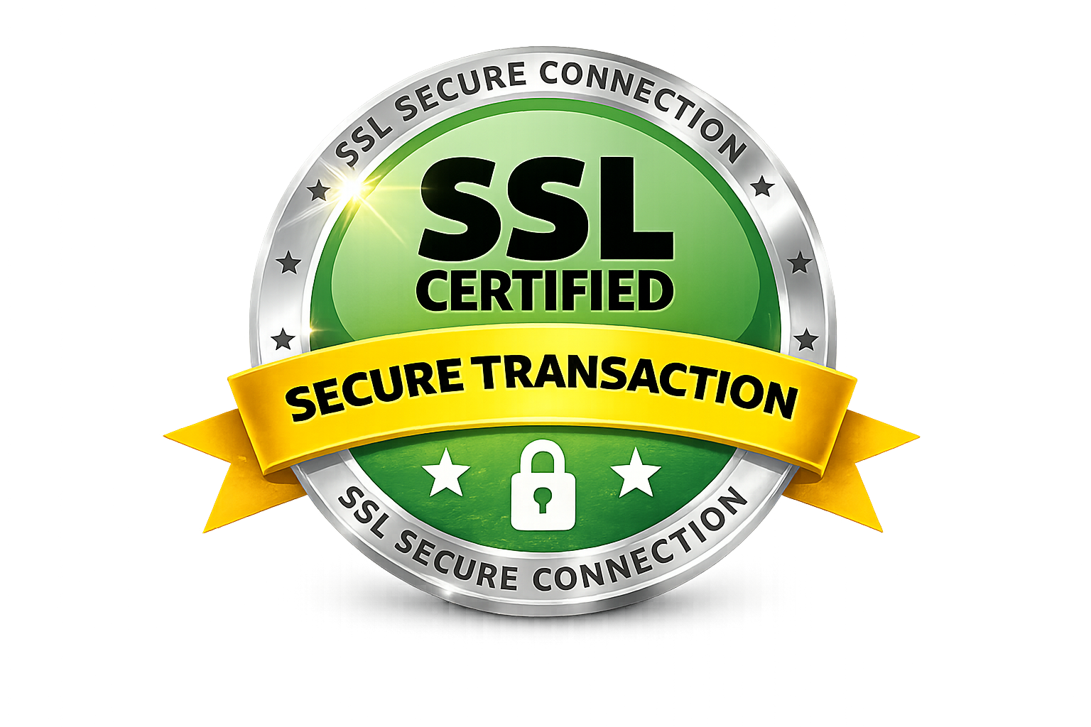 Gold SSL Secure Transaction badge indicating the investor-kit request form is protected by a secure encrypted connection